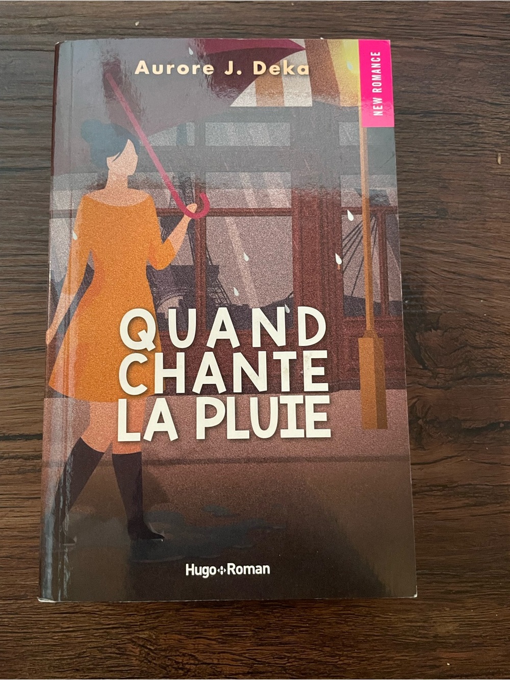 Aurore J. Deka “Quand Chante La Pluie" -French novel